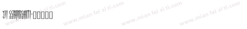 371 SSBangShuTi字体转换